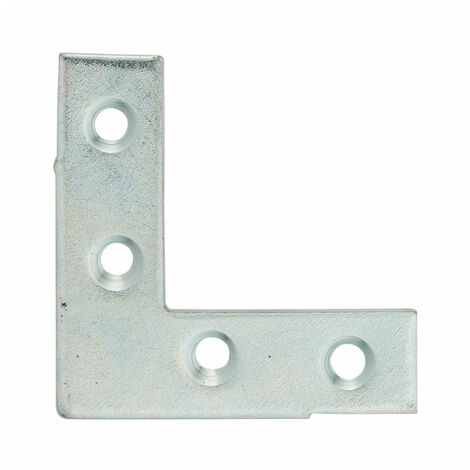 Piastra squadra angolare 40x40x12,5mm, acciaio zincato - THIRARD