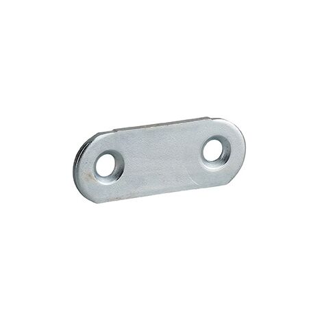 Piastra, staffa lineare 60x15mm, acciaio zincato - THIRARD