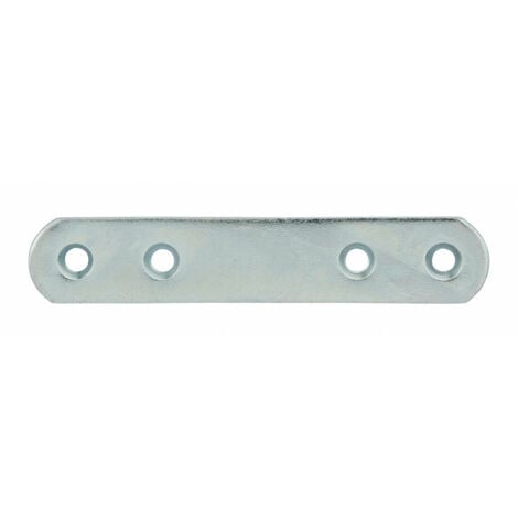 Piastra, staffa lineare 80x15mm, acciaio zincato - THIRARD