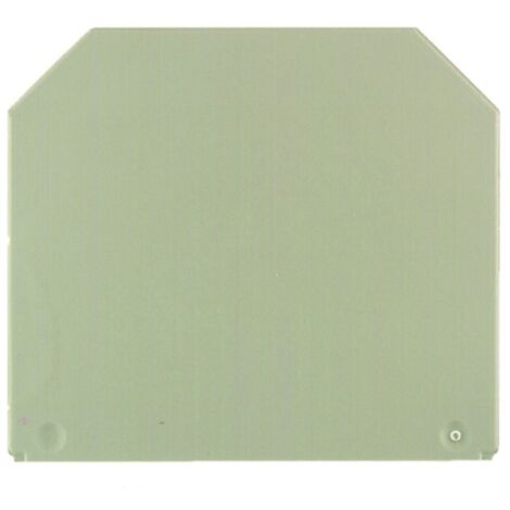 Piastra terminale per morsetti da 2.5 a 10mmq Weidmuller 1050100000