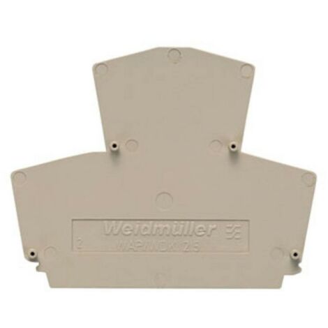 Piastra Terminale per morsettiere, 2,5 mm