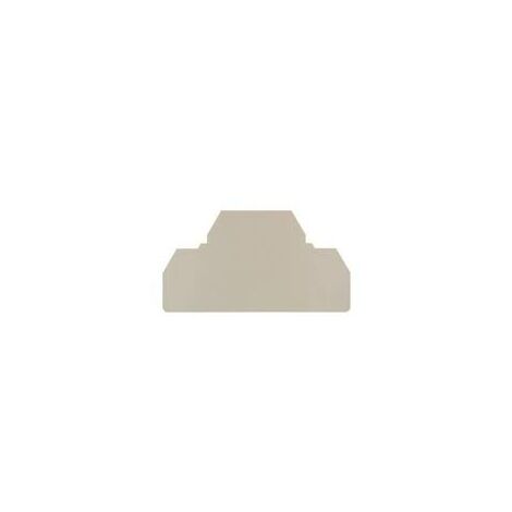 Piastra Terminale Weidmuller di separazione tipo ZAP/TW 4WEI1632090000