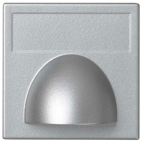 Piastra uscita cavo K45 con anelli in alluminio anodizzato SIMON K10 / 8