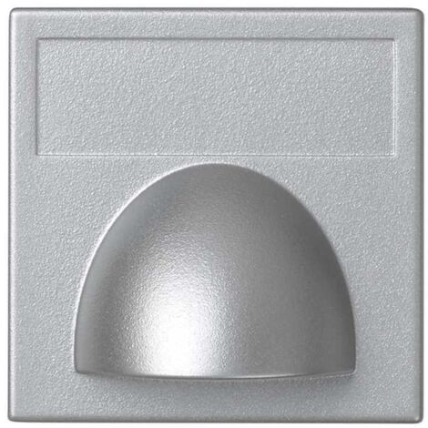 Piastra uscita cavo K45 con anelli in alluminio anodizzato SIMON K10 / 8