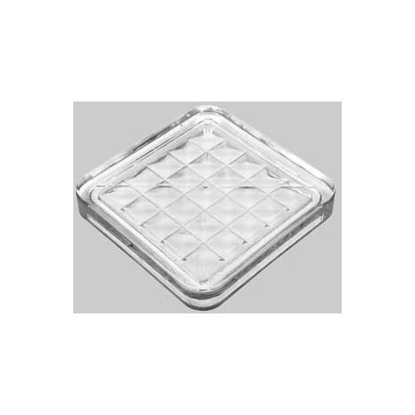 PIASTRA VETRO 20x20x2,7 cm - 10 pezzi