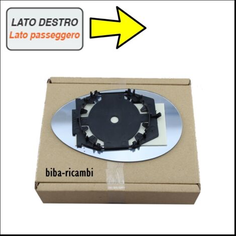 Piastra vetro specchio asferico lato dx-passeggero alfa romeo 156