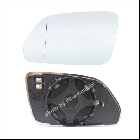 Piastra vetro specchio asferico + termico sx-guidatore vw skoda art0004