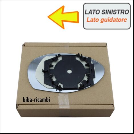 Piastra vetro specchio lato sx-guidatore alfa romeo 147  alfa gt fino 08/2009