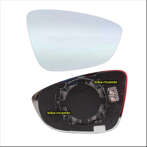 Piastra vetro specchio termico vw jetta iv lato dx-passeggero artB-018
