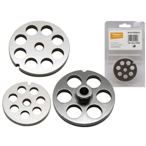 PIASTRE LAME TRITACARNE REBER IN ACCIAIO AL CARBONIO N°22 - DA FORO Ø 6 A 20 MM