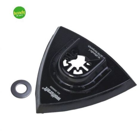 Piastre velcrate triangolari delta Wolfcraft multifunzioni 95 mm
