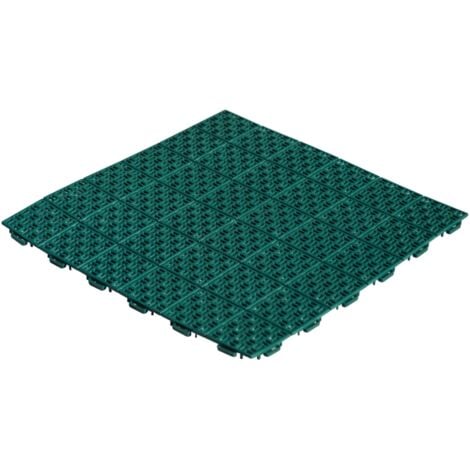 piastrella da esterno verde drenante, 563x563x13 mm