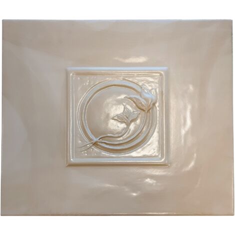 piastrella  laterale x cucina rosa 4.0 liberty 1/2 pergamena dx