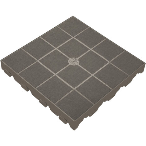 PIASTRELLA PER GIARDINO 'COMBI' cm 40 x 40 (39 x 39 netta) x h 4,8  - ARTPLAST