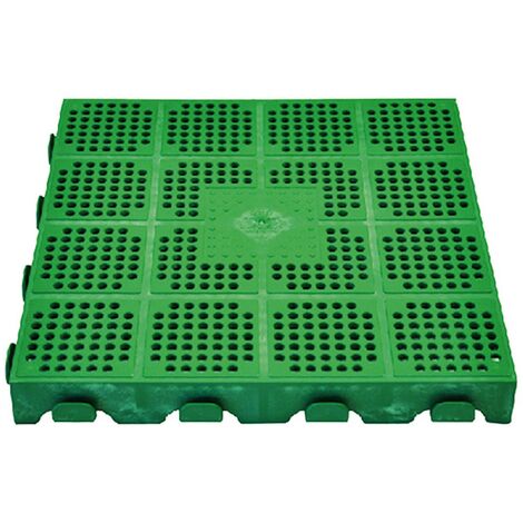 PIASTRELLA PER GIARDINO DRENANTE CM 40 X 40 X H 4