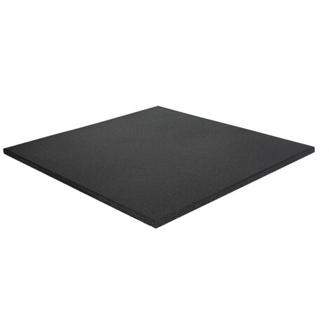 Piastrella per pavimenti sportivi 100x100cm 30mm - Grana fine - Nero
