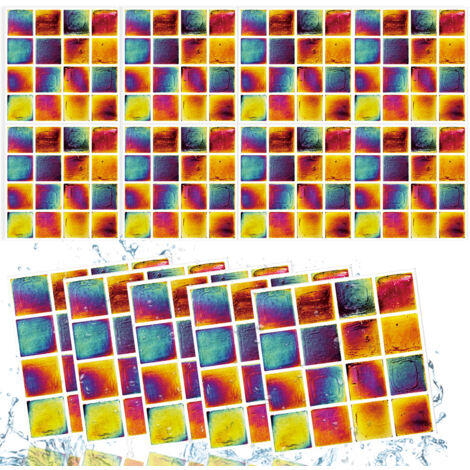 10 PZ Carta Da Parati 3D Effetto Mattoni 06 Pannelli Autoadesivi Per Pareti Muri Wallpaper 77x70cm Tot 539mq