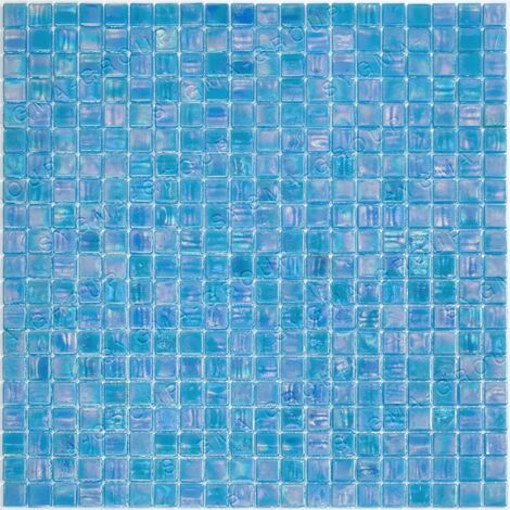 piastrelle di vetro mosaico blu per il bagno modello IMPERIAL BLEU