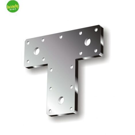 Piastrina a t Masidef forata 8 x 6 x 3,8cm