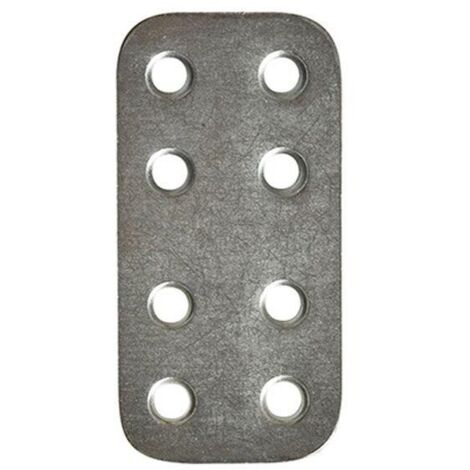 Piastrina dritta 60 x 30 spessore 2 mm.