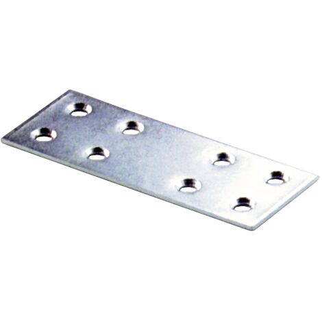 PIASTRINA GIUNZIONE DIRITTA 100X30MM ZINCATA