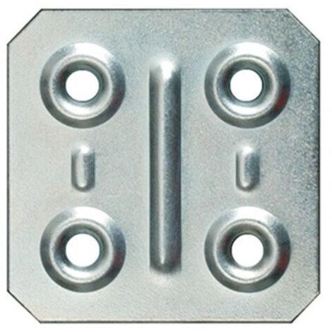 Piastrina quadrata Masidef 4x4cm 4pz