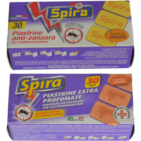 Piastrine spira profumatore elettrico spira 30 pezzi