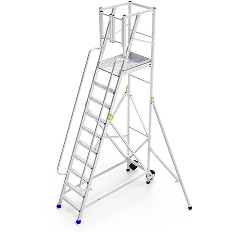 Piattaforma - 10 gradini - altezza masssima di lavoro 4.50m - ER10