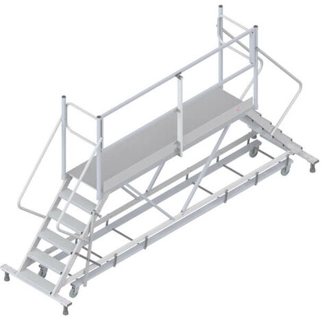 Piattaforma 13 gradini - Altezza massima di lavoro 4.60m - PTF113-DA