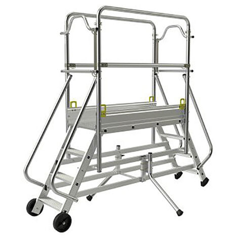Piattaforma 4 gradini - Altezza mass. lavoro 2.83m - 2377304