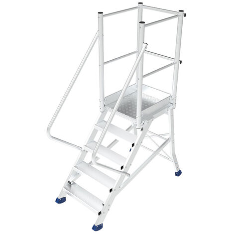 Piattaforma di accesso 9 gradini - Altezza massima di lavoro 3.80m - ES309-PT