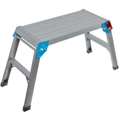 Piattaforma in alluminio Silverline 910x415x500 mm