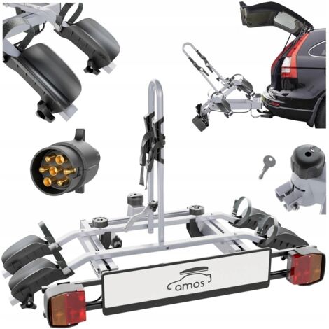 Piattaforma per bicicletta Amos TYTAN 2 PLUS per 2 biciclette