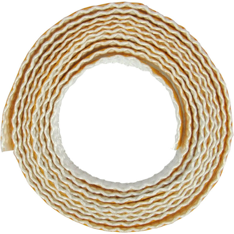 Corda Antincendio Per Stufe A Legna, Kit Corda Nera 8 Mm X 3 M, 12 Mm X 2 M Striscia Sigillante Autoadesiva Per Stufa Camino Porta Del Forno 8 Mm X 3 M 90360327