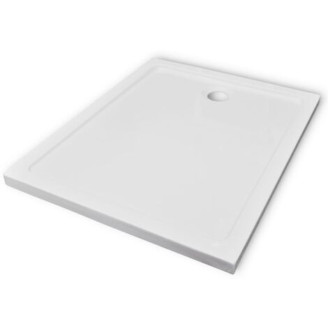 Piatto della Doccia in ABS Rettangolare 80 x 100 cm