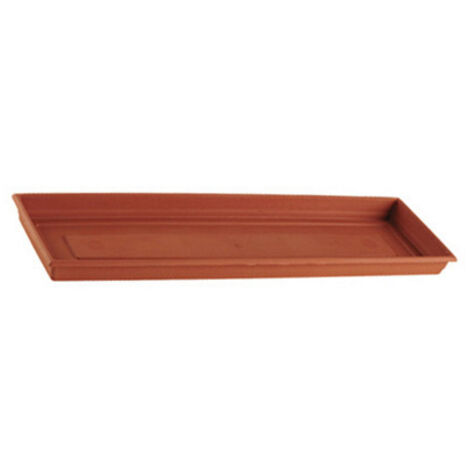 Piatto di plastica 55cm rettangolare. Vaso per Gardenia 58cm 509 059
