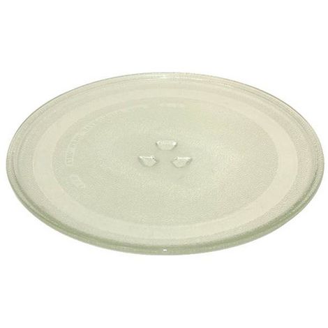 piatto per microonde DeClean Piatto per microonde 27 cm piatto universale piatto girevole in vetro