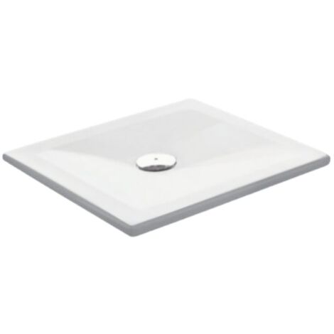 Piatto doccia 100x100 h.3 in acrilico bianco lucido di Tamanaco