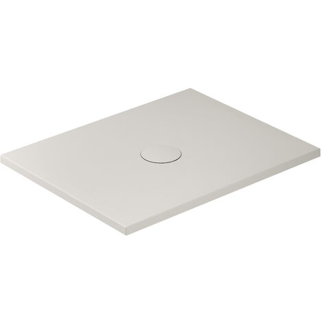 Piatto doccia 120x80 h.3 in ceramica sabbia Folia di Ceramica