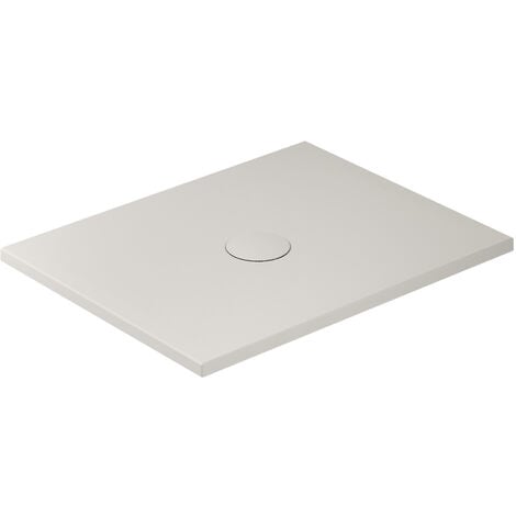 Piatto doccia 140x80 h.3 in ceramica sabbia Folia di Ceramica