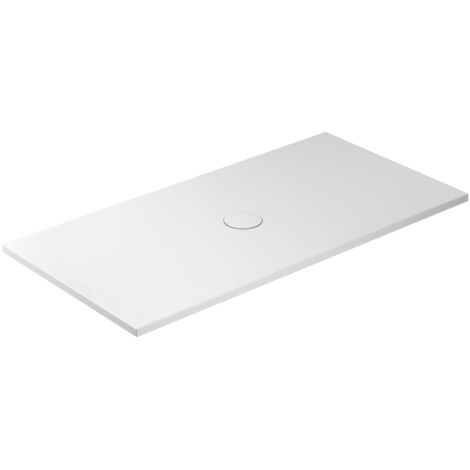 Piatto doccia 160x80 h.3 in ceramica bianco lucido Folia di