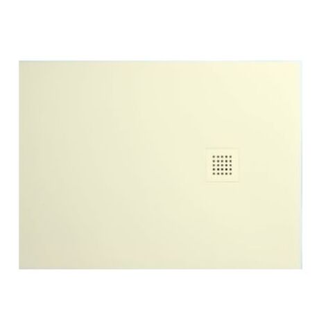 Piatto doccia 70x100 h.3 in ceramica avorio opaco Ceramic.30 di