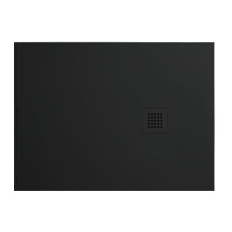 Piatto doccia 70x100 h.3 in ceramica nero opaco Ceramic.30 di