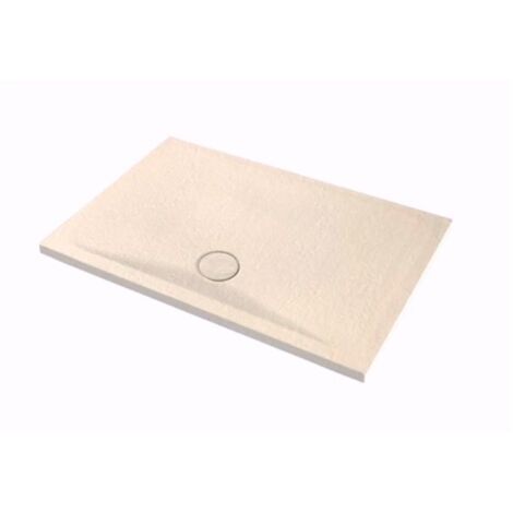 Piatto doccia 70x100 h.4 in ceramica beige Pietraceramica di