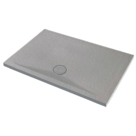 Piatto doccia 70x100 h.4 in ceramica grigio Pietraceramica di