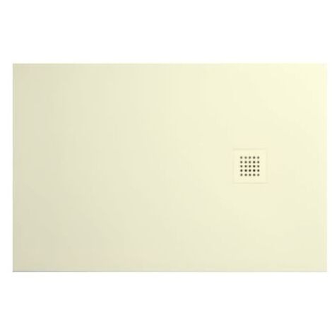 Piatto doccia 70x120 h.3 in ceramica avorio opaco Ceramic.30 di
