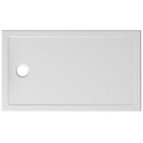 Piatto doccia 70X120 h.3 in ceramica bianco lucido Docciatre di