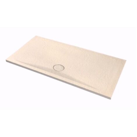 Piatto doccia 70x120 h.4 in ceramica beige Pietraceramica di
