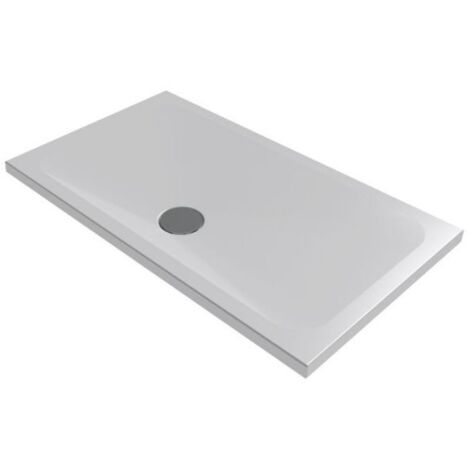 Piatto doccia 70x120 h.4 in ceramica bianco opaco Rapid di