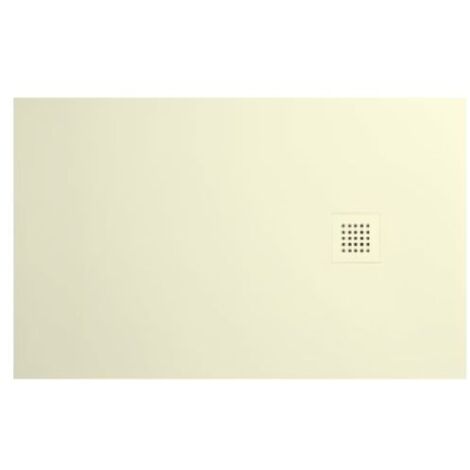 Piatto doccia 70x140 h.3 in ceramica avorio opaco Ceramic.30 di